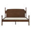 Lit à broche tourné en bois massif Traditional-401383808