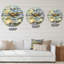 Sunlight Reflections of Evening Time Waves - Horloge murale Lakehouse-59914768