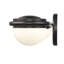 Éclairage pour salle de bain 4 lumières de 31 po de large Cinderford - noir mat-1332518434-1332518461-1332518438