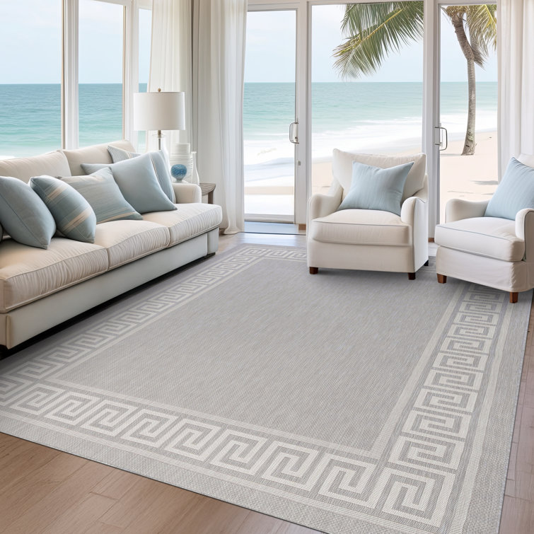 Tapis gris Edna