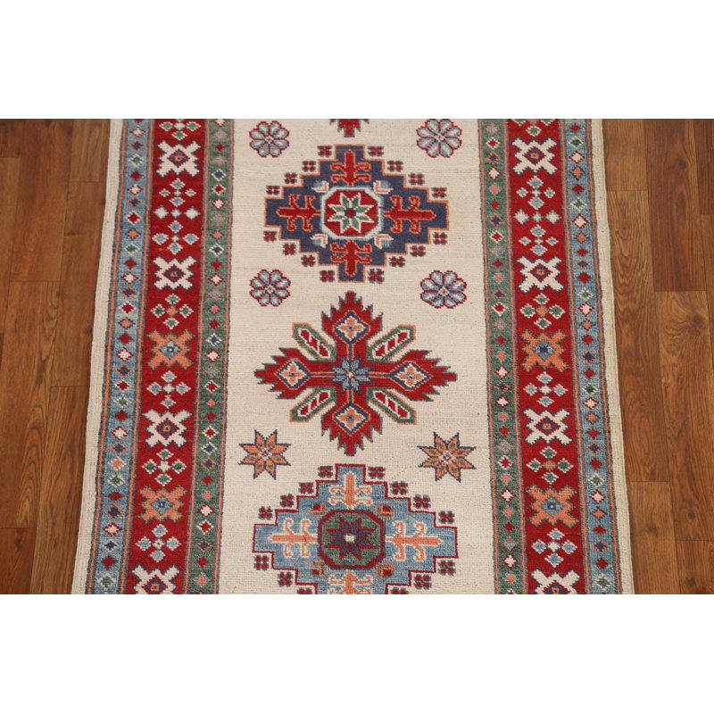 Tapis de couloir géométrique Kazak