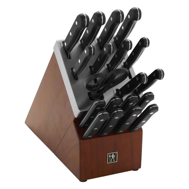 HENCKELS Solution 20-Piece Self-Sharpening Knife Block Set