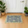 Premium Machine Washable Bucz AMF1739 Border Rug