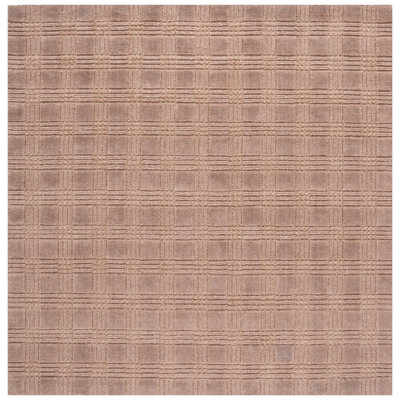 Hand-Loomed Plaid Performance Rug