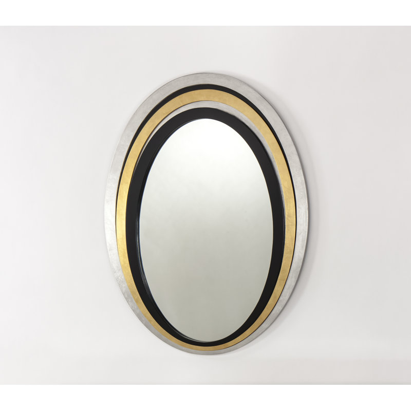 Flat Engineered Wood Wall Mirror