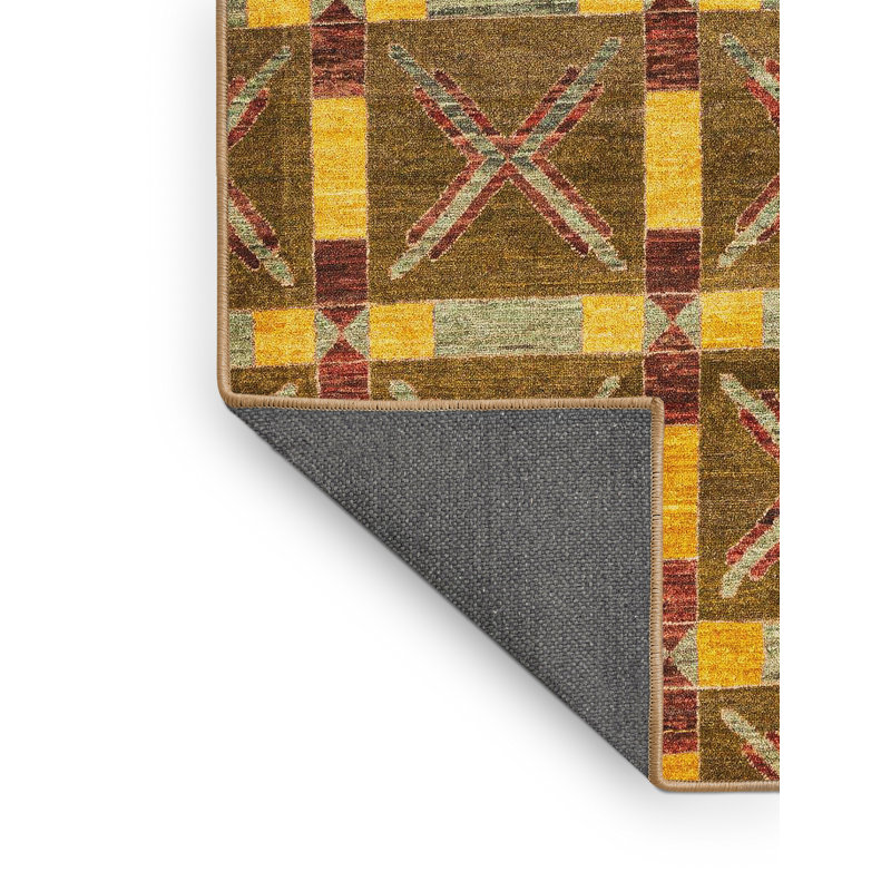 Tapis abstrait moderne 4272, Rectangle 2 pi x 3 pi