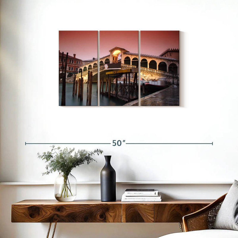 Pont du Rialto, H 20 po x l 33 po