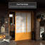 Keir 73.5" W x 83" H  Solid Wood Bamboo Tree Shoji Sliding Double Door Set-40792759