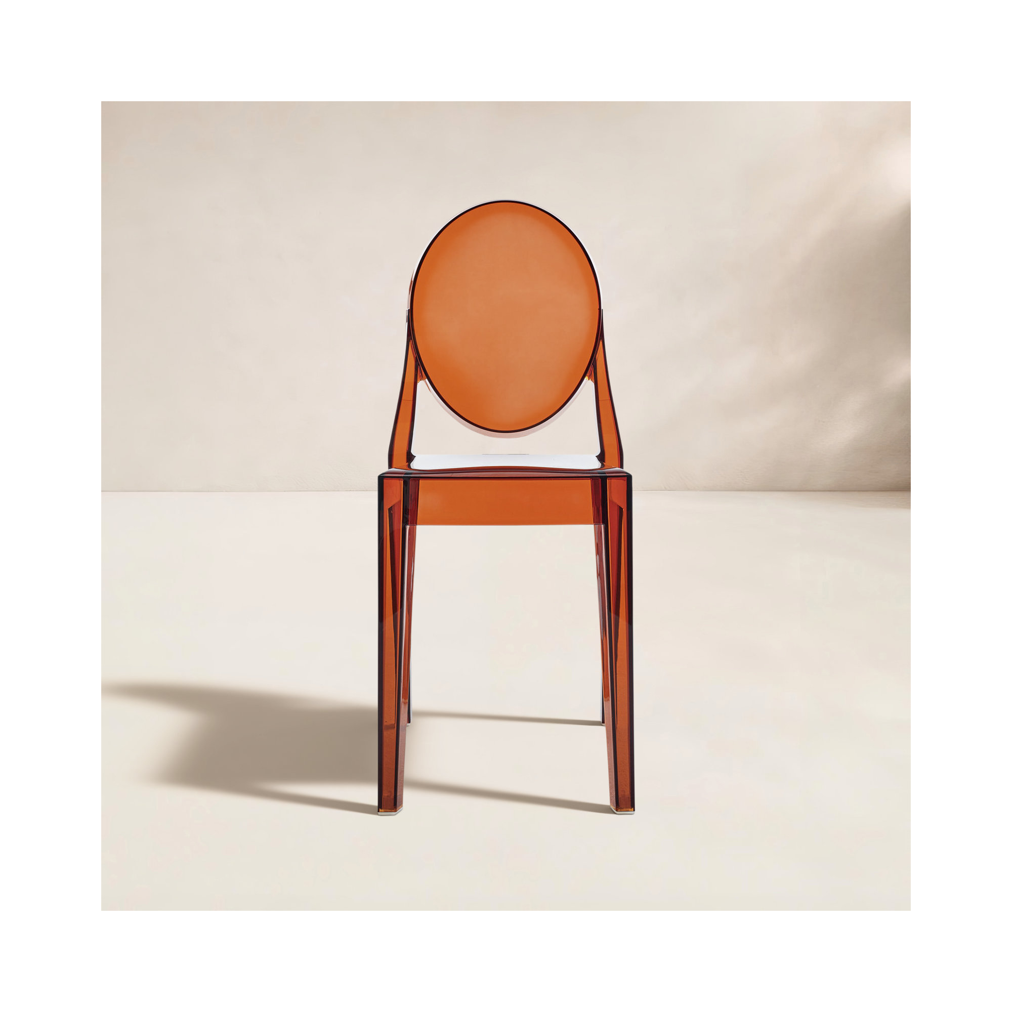 Victoria Ghost Chair, Amber
