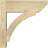 5 1/2"W x 16"D x 16"H Thorton Slat Smooth Outlooker, Western Red Cedar-109311005-113944887