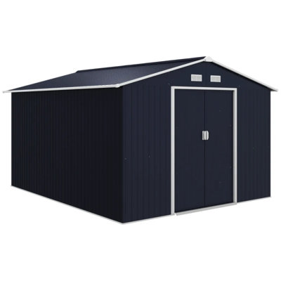 Large Steel Storage Sheds, Modern Design For Outdoor Use