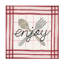 «Cool Kitchen Enjoy» par Courtney Prahl - art textuel sur toile tendue-1772044237