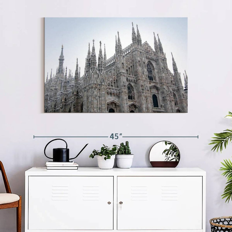 Ravi Milan Cathedral, 26" H x 39" W