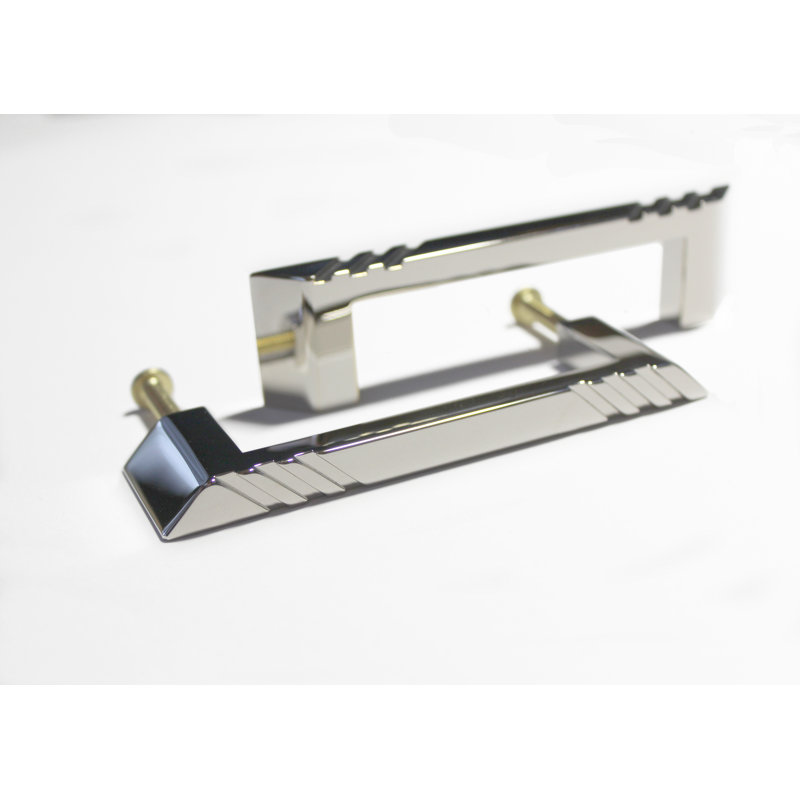 Pyramid Bar / Handle Pull, Polished Nickel
