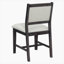Ensemble de table de salle à manger 7 pièces pour 6 personnes et 1 table de salle à manger rectangulaire en bois pour 6 personnes avec chaises rembourrées pour la salle à manger et la cuisine (espresso)-533520591