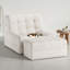 Chaise longue rembourrée 32,5 "avec repose-pieds-860862939