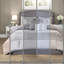 Ensemble de literie de luxe 7 pièces, maison de chambre à coucher en jacquard de polyester traditionnel