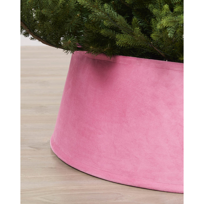 Pink Velvet Tree Skirt, 70cm