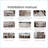 Portable Wardrobe Closet Organizer | 12 Cubes, 2 Hanging Rods, 16 Hangers, Magnetic Doors | White | Polypropylene