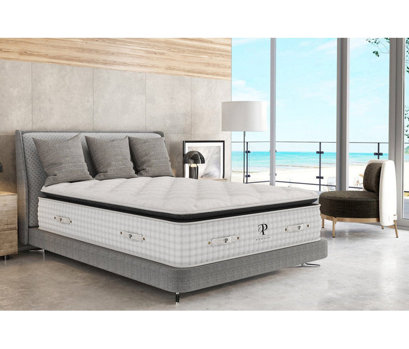 PlushBeds Signature Bliss 14'' Medium Pillowtop Mattress, Split King