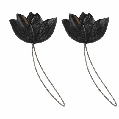 Tulip Resin Curtain Tieback
