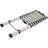 Telescoping Ladder Aluminum Extension Step 10.5 Ft Multi-Purpose Portable