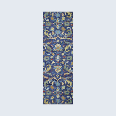 Zawacki Wool Floral Indoor Rug