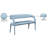 Sylvester Aurich Faux Leather Bench-600666040