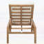 Chaise longue d'extérieur avec dossier réglable à 5 positions, coussins épais, résistante aux intempéries pour la terrasse, le balcon et le jardin-125823153