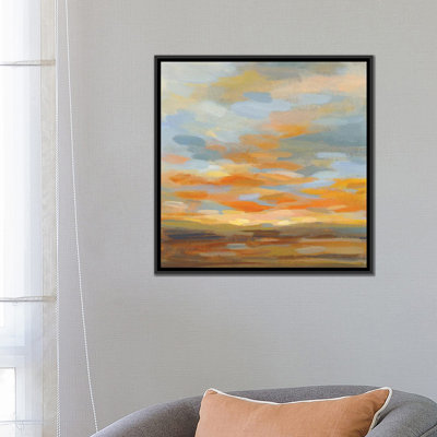 «High Desert Sky II Blue» par Silvia Vassileva - reproduction d'art