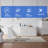 Pensen 59'' Freestanding Tub Solid Surface Freestanding Soaking Bathtub