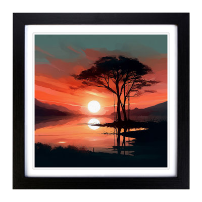 Sunset - Framed Print