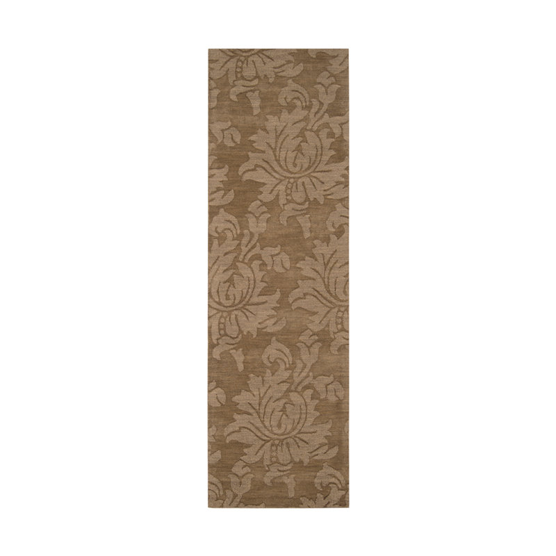 Wool Floral Indoor Rug, Runner 2'6" x 8'