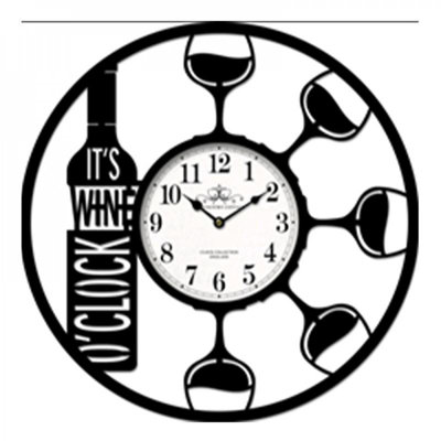 ItS Wine OClock Wall Clock