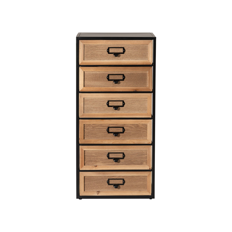 Metal Rectangle Accent Chest