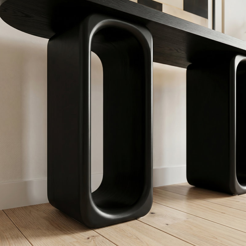 Console 50 po Modern Art Sculptural
