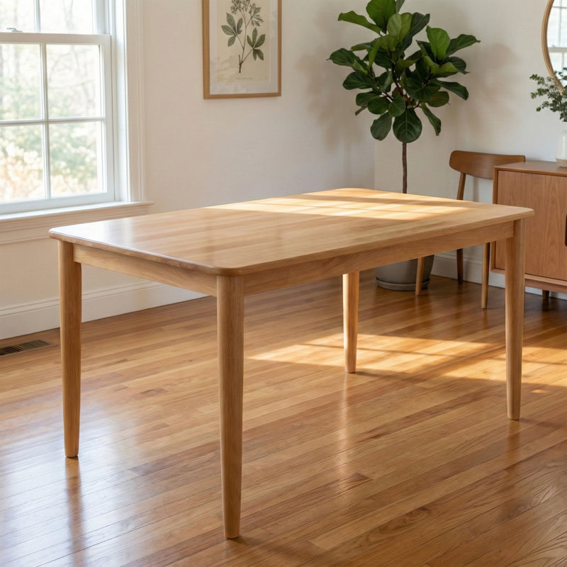 Ankrum Solid Wood Dining Table
