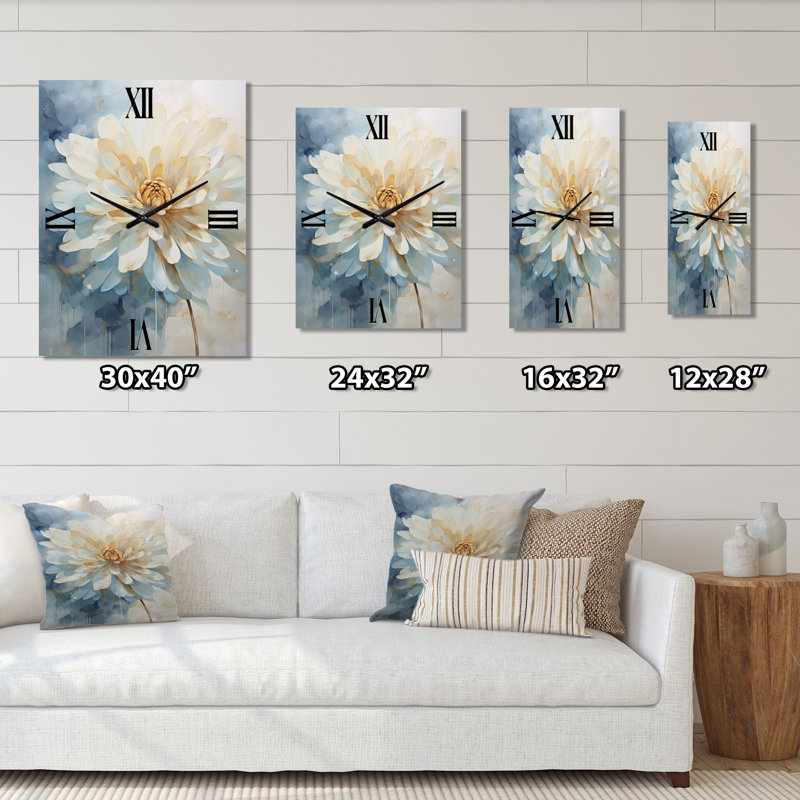 Horloge murale Cesara - Dahlia, Petit