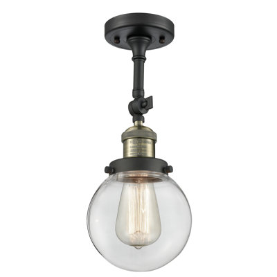 Luminaire suspendu sphère 1 lumière Zarmayr
