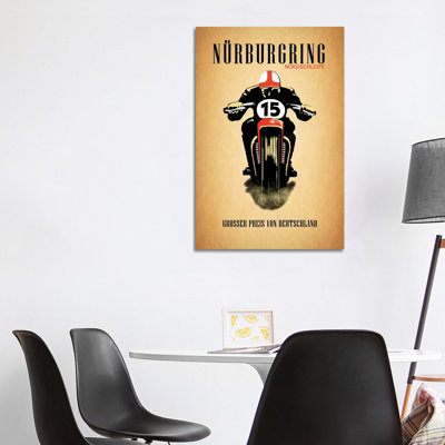 Nurburgring Nordschleife by Mark Rogan - Print on Canvas
