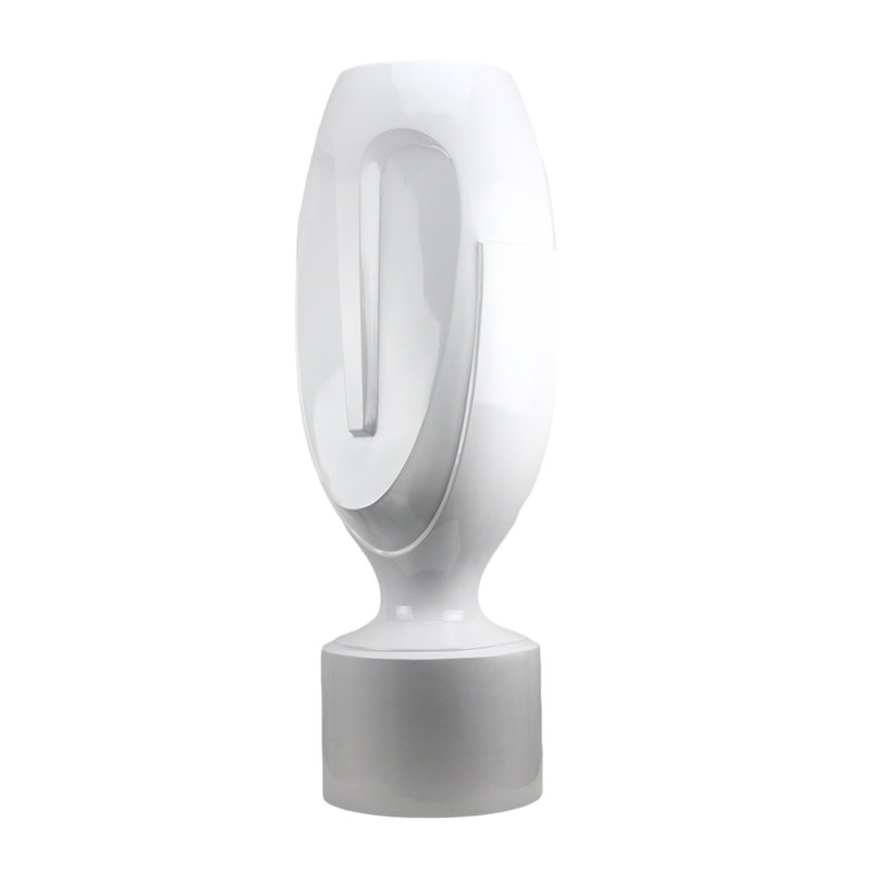 Vase de plancher en résine intérieur / extérieur Abdou, H 40 po x l 14 po x p 14 po, Pierre