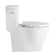 Lemora 1.28Gpf 1Pc ADA Elongated CT Toilet 12" Rough-In White
