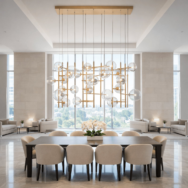 Lucent 58 Inch 18-Globe Sputnik Chandelier