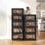 Armoire de rangement pliante, 5 niveaux