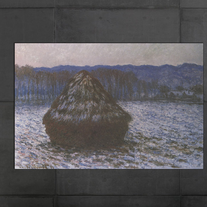 Claude Monet - Wrapped Canvas Painting, 90cm H x 135cm W x 1.8cm D