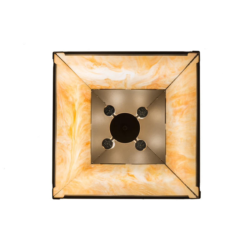 4 - Light Semi Flush Mount