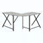 Bureau d'ordinateur, bureau personnel, coin, forme de L, travail, ordinateur portable, métal, contemporain, moderne-1419019580