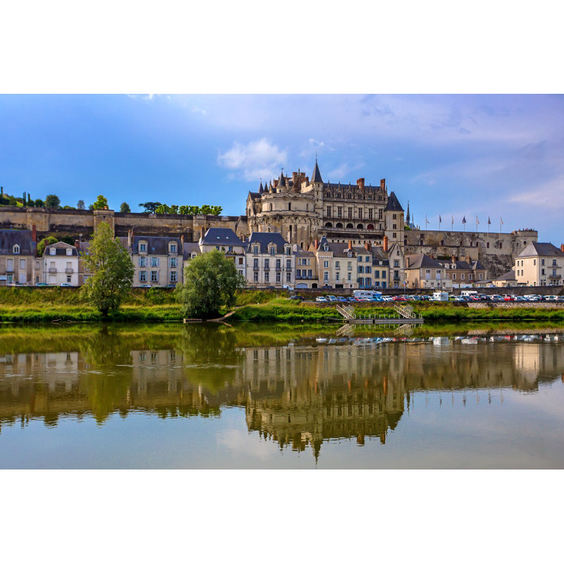 Scenic View Of Amboise Castle - Wrapped Canvas Print, 20cm H x 30cm W