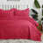 Rouge cramoisi géométrique