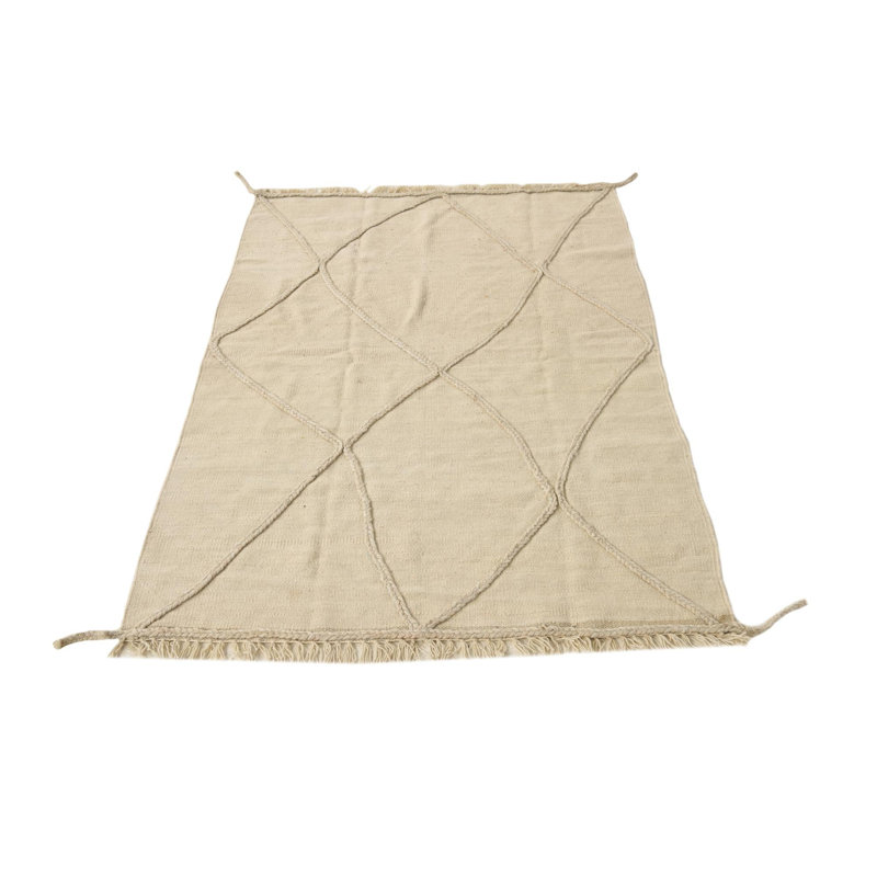 Tapis ivoire Ottilie